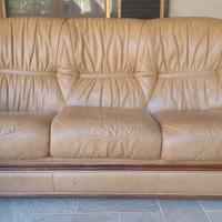 divano in pelle 3 posti