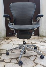 Sedia ergonomica Herman Miller Aeron originale