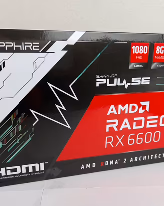 Sapphire Pulse AMD Radeon RX6600 8GB GDDR6 DualFan