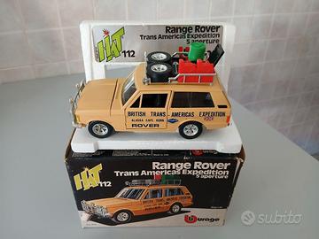 Range Rover "TAE" 1:24 Burago, no Solido-Politoys.