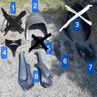 Vari pezzi per scooter Aprilia SR 50cc