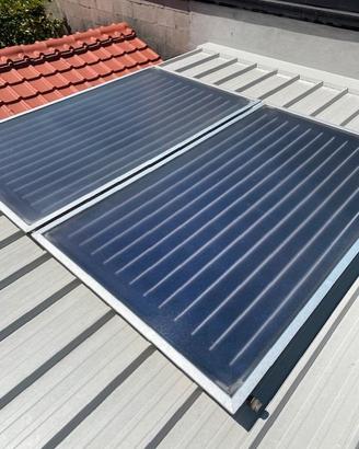 Caldaia con pannelli solari Beretta