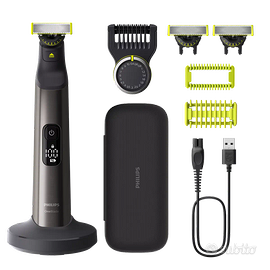 Rasoio Philips OneBlade Pro 360 Kit Completo