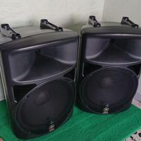 2 casse attive professionali yamaha 