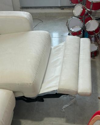 Divano poltrone sofa tre posti relax due sedute