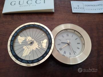 Gucci Orologio da camera misure 12x6cm