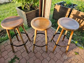 3 sgabelli vintage da bar 🍸 