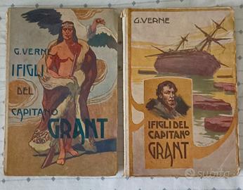 libri antichi il capitano Grant di j. Verne 