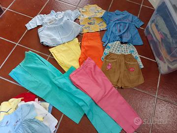 lotto abbigliamento vintage bambino/bambina