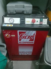 Compressore a secco per odontoiatri-odontotecnici