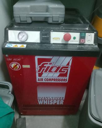 Compressore a secco per odontoiatri-odontotecnici
