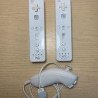 Telecomandi wii funzionanti e nunchuk