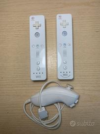 Telecomandi wii funzionanti e nunchuk