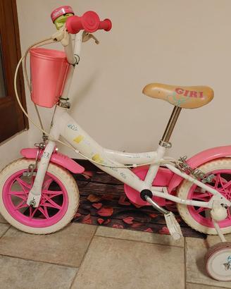 bici bimba con rotelle Masha e Orso