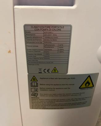 Climatizzatore portatile