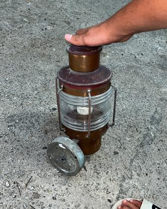 lampade in rame