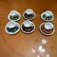 6 tazzine illy anno 2000 numerate e firmate