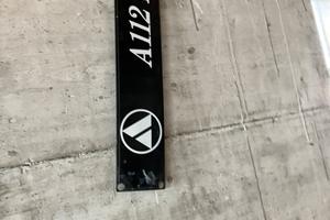 Autobianchi A112 sigla post. Per catarifrangente