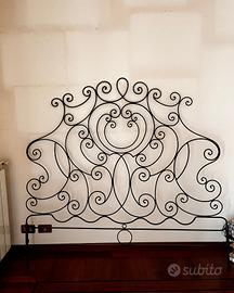 Testata di letto in ferro battuto
