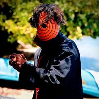 Maschera Obito arancione di Naruto