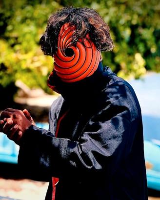 Maschera Obito arancione di Naruto