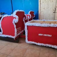 slitta di babbo natale 