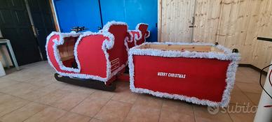 slitta di babbo natale 