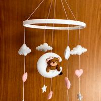 Giostrina per culla fatta a mano