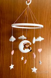 Giostrina per culla fatta a mano