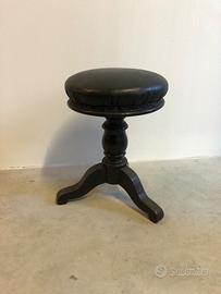 Sgabello '800 d'epoca da pianoforte