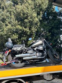 Honda incidentata , e pezzi di ricambio 