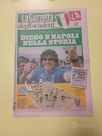 Replica Gazzetta Maradona Napoli