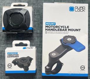 Set Quad Lock - Kit supporto moto