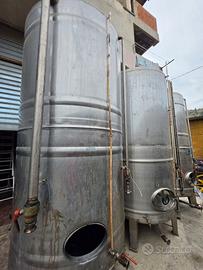 cisterne in acciaio inox per alimenti