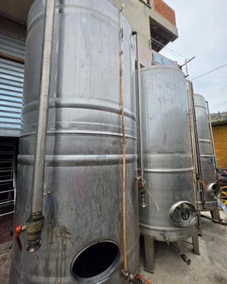 cisterne in acciaio inox per alimenti