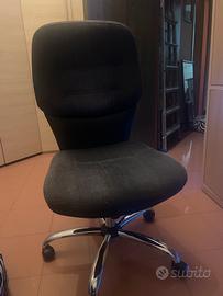 Poltrona da ufficio con rotelle sedia da ufficio