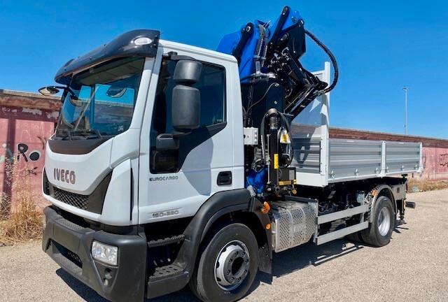 IVECO 160 E 22 EURO 6 CON GRU 17.0 + JIB E RADIO C