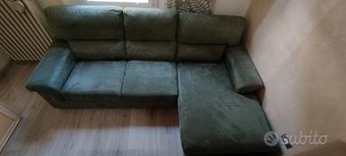 Divano poltrone sofà  chaise longue pari al nuovo