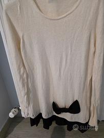 Pullover lungo, di lana Rebel Queen Liu jo taglia