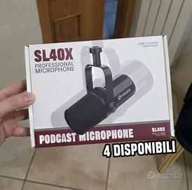 FDUCE SL40X - Microfono Professionale Podcast 