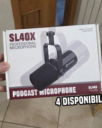 FDUCE SL40X - Microfono Professionale Podcast 