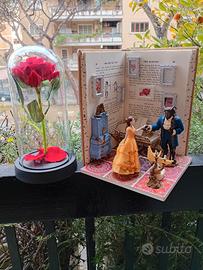 La Bella e la Bestia in un libro vintage !
