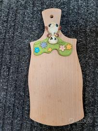 Tagliere legno MUCCA "PAOLO CHIARI"
