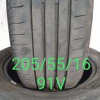 2 Pneumatici 205/55/16 91V