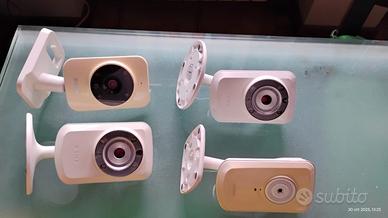  4 telecamere videosorveglianza DLink 