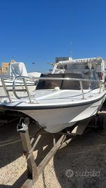 BARCA CON MOTORE BENZINA YAMAHA 40cv 4T