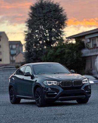 X6 50i 450CV - Nero - Cognac - Tetto Panoramico