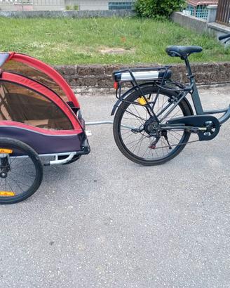 Rimorchio per biciclette per bambini 