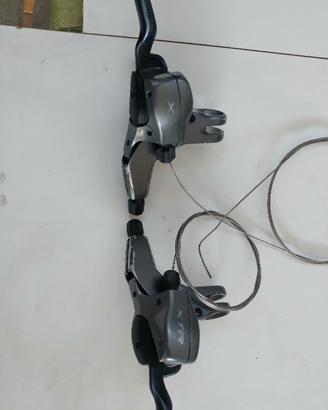 comandi shimano deore xtr v-brake mtb vintage