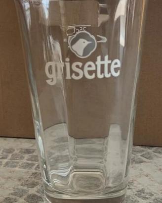 6 bicchieri di birra speciale Grisette